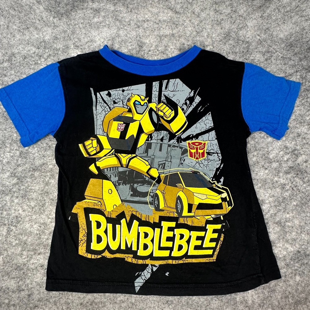 VTG Transformers Bumblebee Shirt Boys 4 Y2K Movie Tee